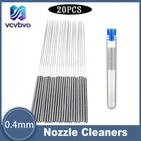 3D printer nozzle cleaning kit: 0.4mm stainless steel nozzle cleaner,for Creality Ender 3/K1/MK8/V6 3D printer cleaning needles