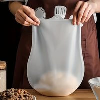 Silicone Dough Bowl 1pc, Non-Stick Reusable Proofing Basket for Bread Pizza Dough, Easy Clean Home Professional Baking Baking