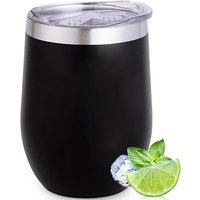 Yerba Mate Cup 350ml 304 Stainless Steel Double-Wall Mate Cup 304 Stainless Steel Double-Wall Mate Cup for Hot and Cold Drinks