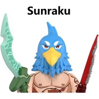 New Sunraku Building Blocks Shangri-La Frontier Mini Action Figure Toys