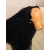 Perruque Lace Front Transparente 13x6 Cheveux Humains Jerry Curly pour Femmes, Perruque Lace Frontale 13x4 Cheveux Humains Kinky Curly, Facile à Poser pour Débutantes