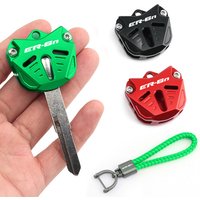 Logo For Kawasaki ER6F ER6N ER 6F 6N Key Cover Case Shell Protector Cap Keychain Motorcycle Accessories