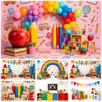 Back To School Backdrops Learning Start Here Child Baby Photo Studio Props Adult Kids School Days Decors Photography Backgrounds