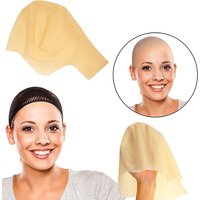 1Pc Universal 58cm Width Funny Latex Skin Fake Bald Head Unisex Fancy Movie Party Dress Skinhead Wig Cap Hat Hairpiece Accessory