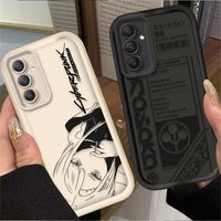 Edgerunners C-Cyberpunks Case For Samsung Galaxy S25 S23 S24 Ultra S22 S21 Plus FE A55 A56 A36 A26 A16 A06 A15 A25 A35 5G Cover
