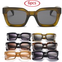 AliExpress Julyrays Cycling 6pcs Cat Eye Sunglasses Women Retro Square Brand Rivet Design Vintage Sun Glasses For Female Ladies Eyewear UV400