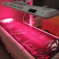BIOMOL Lamps for Therapies Red Light Therapy Panel with Blanket and Electric Stand for Full Body