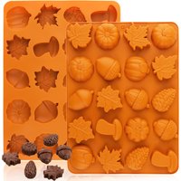Harvest Silicone Baking Mold with Various Shapes for Holiday DIY Chocolate Mousse Candy Soap Candle Making Festival Dessert Mold
