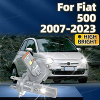 LED Car Lights 30000LM Mini Lamp CSP Wireless Headlight Bulbs 6000K For Fiat 500 2007-2023 2008 2009 2010 2011 2012 2013 2014