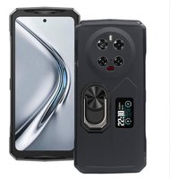For Doogee V40 Pro V40Pro 6.78" 2024 Back Finger Ring Soft TPU Silicone Case For Doogee V40 Pro Bracket Phone Cover