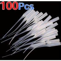 100Pcs Precision Glue Dispenser Needle Tip Extension Rod Leakproof Nozzle For Craft Shoe Repair Lab Use