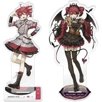 New Kasane Teto Acrylic Stand Figure Project Diva Anime Peripheral Brooch Keychain Cute Delicate Desktop Ornament Charm Gift