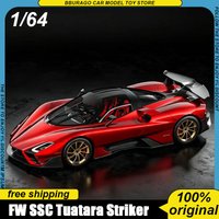 Pre-Sale Fine Works 1:64 Ssc Tuatara Striker Diecast Hypercar Replica Aerodynamic Design Limited Edition Model For Display Toys
