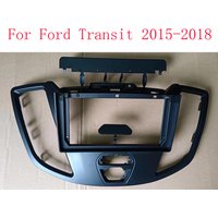 9 Inch Car Radio Fascia Panel For FORD Transit 2015-2018 Dash Kit Install Facia Console Bezel GPS Adapter Plate