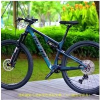 AliExpress NONE TWITTER OVERLORD XTM8100-12s AM-Class DH Dual Suspension Softtail Aluminum Mountain Bike Hydraulic Disc Brakes 2921cm Bicycle