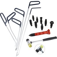 Professional Automotive Paintless Dent Removal Tools Car Dent Puller Rod Hook Hammer Door Dent Ding Hail Fix Removal Tools