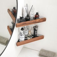 Bathroom non perforated corner shelf wall mount shelf organizer toilet storage rack triangle rack shower organizer