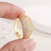 Luxury Full Diamond Rings For Men & Women S925 Silver Plated 18K Rose Gold Hip Hop Jewelry For Party Birthday Wedding Gift