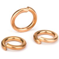 T2 Purple Copper Red Copper Spring Split Lock Washer Elastic Gasket M2 M2.5 M3 M4 M5 M6 M8 M10 M12 M14 M16 M18 M20