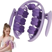 1 Stück 26 Rad Ringförmiges Beinklemmmassagegerät 360-Grad-Drehung Multifunktionales Cellulite-Massagegerät Handheld Glattes Werkzeug