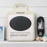 Samsung 15W Wireless Charger EP-P1100 Qi Quick Charge Pad For Galaxy S6 S7 S25 Edge S9 S10 S23 S24 FE S26 Plus Ultra Note 10 20+