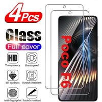 2/4Pcs HD Screen Protector For Xiaomi POCO F6/F6 Pro Tempered Glass Film