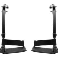 Wheelchair Elevating Legrests ,Composite Footplates Non-Padded Calf Supports,for Standard Wheelchairs,1 Pair