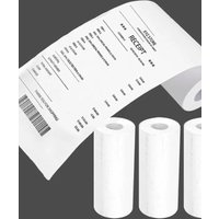 1/3/5 Rolls 57x25mm Mini Printer Thermal Paper Label Sticker Self-adhesive Paper for Kids Instant Print Camera Pocket Printer
