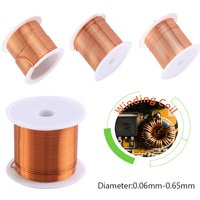 Copper Lacquer Wire 0.06mm - 0.65mm Cable Copper Wire Electromagnetic Wire Enameled Copper Winding Wire Coil Copper Wire