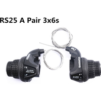 AliExpress Shimano Tourney SL RS25 Revoshift Grip Bike Twist Shifter Lever 3*6s 3*7s 18S 21s Bicycle Comb with Grips RS35 as RS31 RS36
