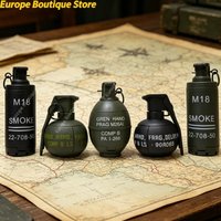Water Burst M67 Model Smoke Grenade Toy 10 Different Styles Novelty Game Prop for Outdoor Play Splash Battle