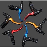 5 Colors Disc Brake Set Ultralight MTB Mountain Bike V/Disc Brake Lever Cycling Brake Levers BMX Brake Handle
