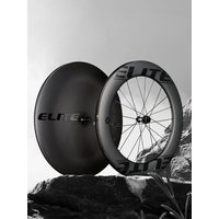 AliExpress ELITEWHEELS Triathlon Wheel Time Trials Disc Wheels Aero Modle Carbon Disc Wheel Tubeless Clincher For Triathlon bike TT-Wing