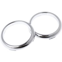 1 Pair ABS Front Fog Light Lamp Cover Trim