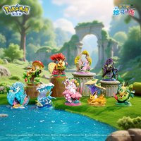 Funism Pokemon Horizons: The Series Take It Easy, Eevee! Sylveon Leafeon Mystery Blind Box Gifts Toy Model Anime Figures Collect