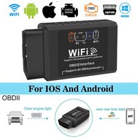 OBD2 WIFI ELM327 V1.5 Scanner Car Code Reader Diagnostic Tool for iPhone IOS /Android Automotive Fault Detector
