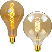 TIANFAN Classic Edsion Bulb Big Led Bulb PS35 G125 4W Dimmable Spiral Filament 110V 220V E26 E27 Specialty Decorative Light Bulb