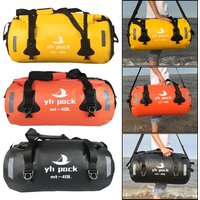 40L 80L Motorcycle Back Seat Bag MTB Bicycle Tail Bag Waterproof Outdoor Sports Travel Luggage Dry Bag Sandy Beach Roll Pack