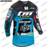 AliExpress NONE 2026 Summer Men's Sunscreen Off Road Motorcycle Sportswear Tm Racing Long Sleeve Off Road Endurance Race Mountain Bike Shirt Top