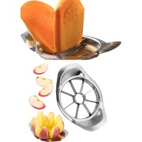 Stainless Steel Mango Cutter Apple Slicer Vegetable Knife Corer Kitchen Easy To Use Peeler Fruit Splitter Cutter Divider Tools