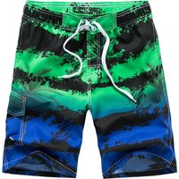 Short de plage d'été pour hommes, impression décontractée, adt Hawaii, séchage rapide, bermuda, pantalon court de planche de surf
