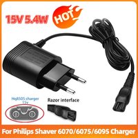 1-3PCS HQ8505 15V Razor Blade Charger for PHILIPS Shaver Series 6070/6075/6095 Power Supply Adapter Cord EU Plug Charging Cable