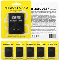 Memory Card 8M/16M/32M/64M/128M/256M for PS 2 Extended Card Save Game Data Stick Module for PS2 Console Store the Game Progress