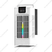 Bladeless Air Cooler (Ice Mist) - Smart Oscillation, Water-Added Humidify for Home Bedroom