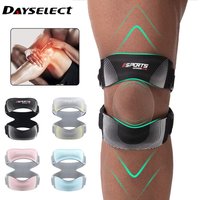 1Pcs Patella Knee Brace Adjustable Orthopedic Compression Patellar Tendon Support Strap Pro Meniscus Tear Patella Pads Men Women