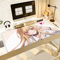 Xxl Mouse Pad Table Mat Marin Kitagawa Large Deskmat Desk Deskpad Moused 900x400 Mousepad Gamer Mats Speed Pc Accessories Carpet
