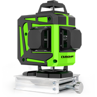 Clubiona 16 Green Lines Laser Level Self-leveling 360 Horizontal And Vertical Super Powerful green Beam Laser Level