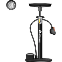 AliExpress NONE 160PSI Portable Bike Inflator Pump 3‑in‑1 Nozzle Schrader Presta Valve Air Pump MTB Road Bicycle Ball Sports Cycling Accessories