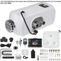 New Model 5KW/8KW Diesel Air Heater 12V-24V LCD Remote Control Parking Heater for RV Cabin Vehicle Vessel