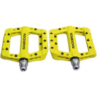 AliExpress ROCKBROS Mountain Bike Pedals Bicycle Nylon Pedals 9/16 Inch Sealed Bearing Lightweight Platform for Road Mountain BMX MTB Bike